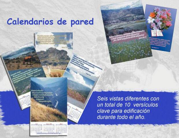 Calendarios de pared