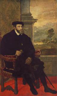 Carlos V, por Tiziano